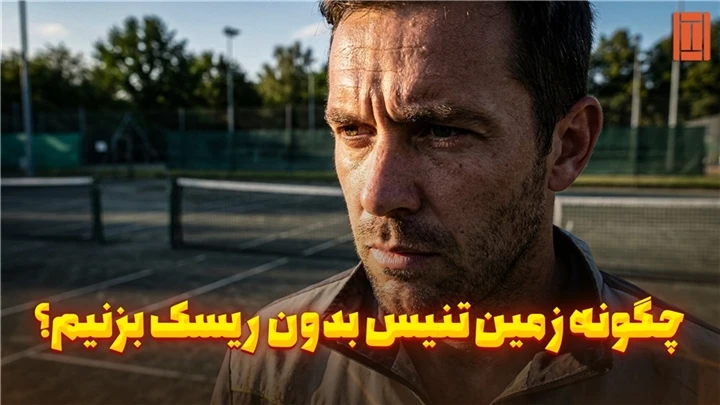 چگونه ریسک اجرای پروژه‌های ساخت زمین تنیس را کاهش دهیم؟ | تنیس کورت میکر