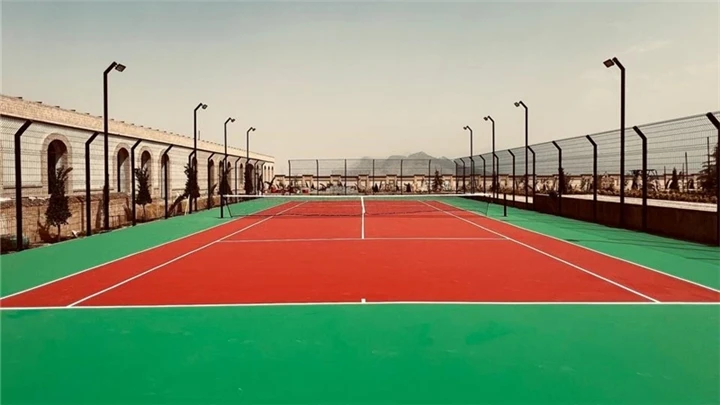پروژه ایران گلاب کاشان، تنیس هارد کورت 